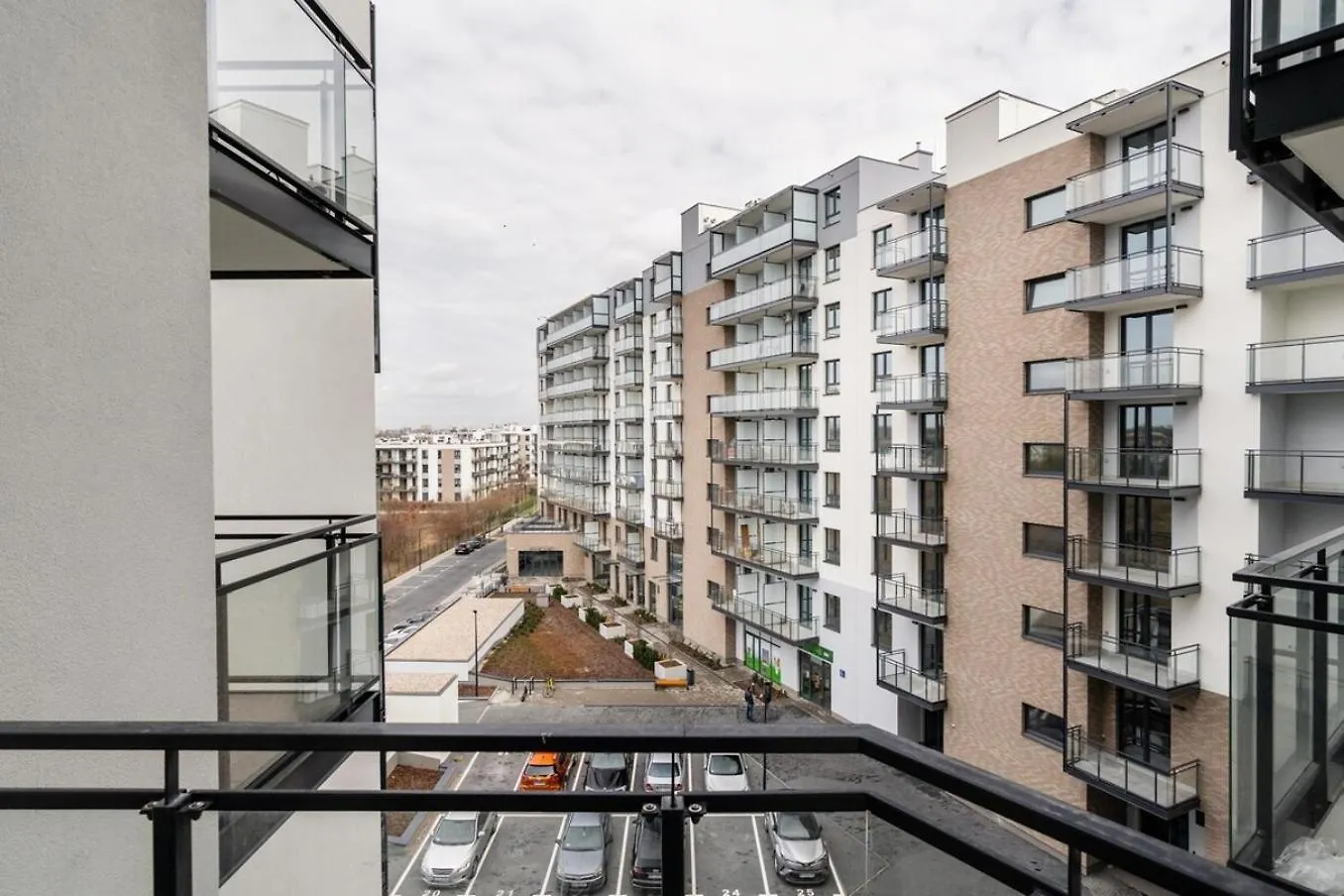 Daire Citysphere Premium Studios Varşova Polonya